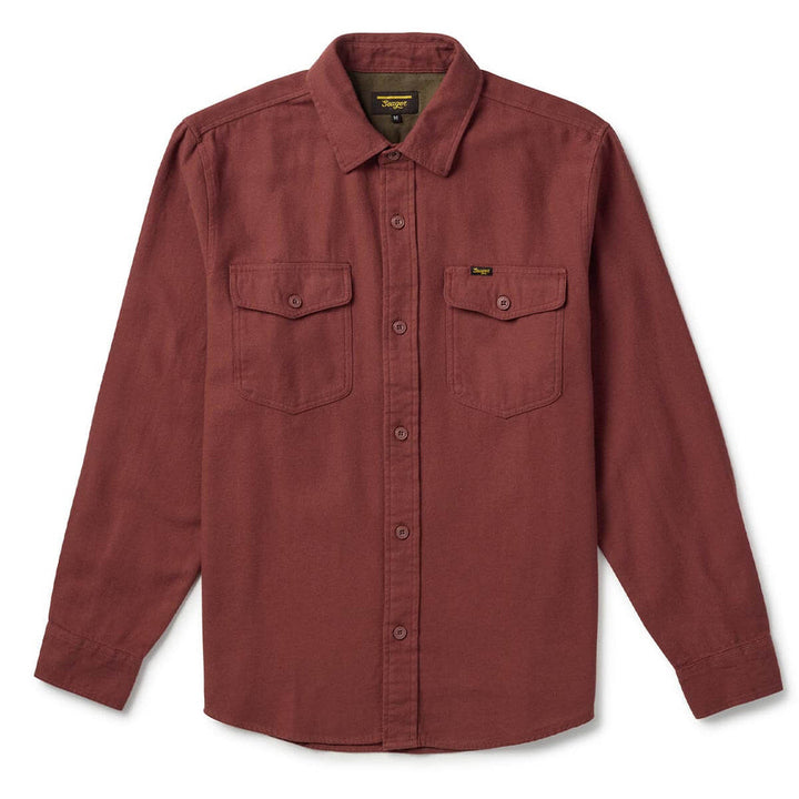 Seager Calico Flannel - Red Rock