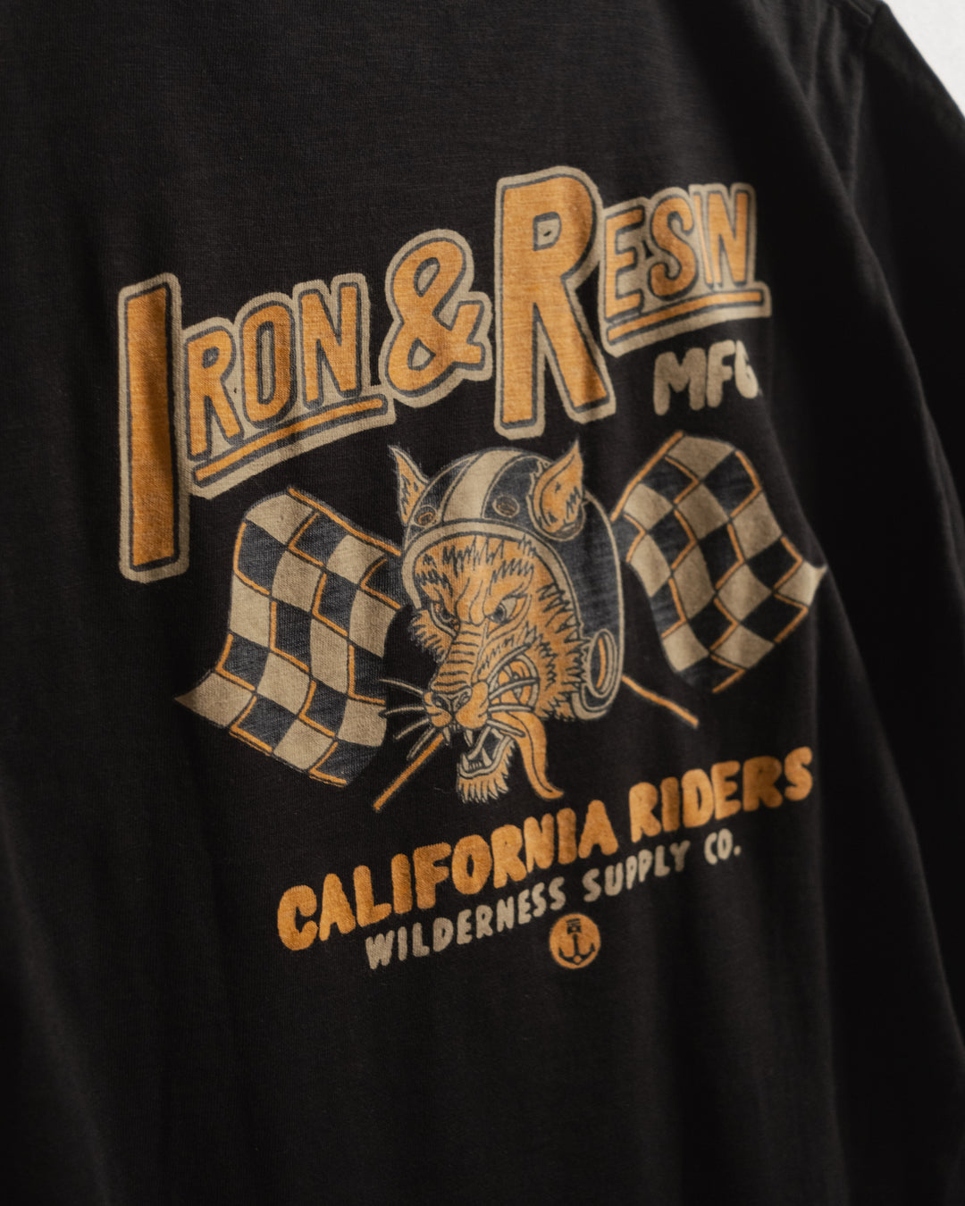 Iron & Resin California Riders Pocket Tee - BLACK - Sun Diego Boardshop