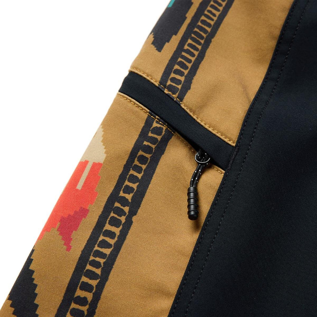 Seager Men's Capo Panel Boardshort - Upstream Black