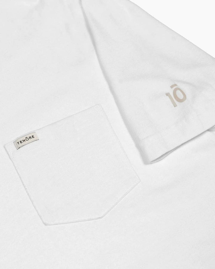 Tenore Classic Pocket Tee - WHITE - Sun Diego Boardshop