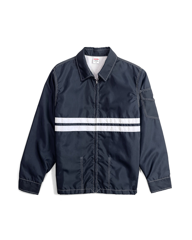 Birdwell ナイロンジャケット　ドリズラー　 ネイビーS Birdwell Comp Jacket 25 - NAVY/WHITE | Sun Diego Boardshops