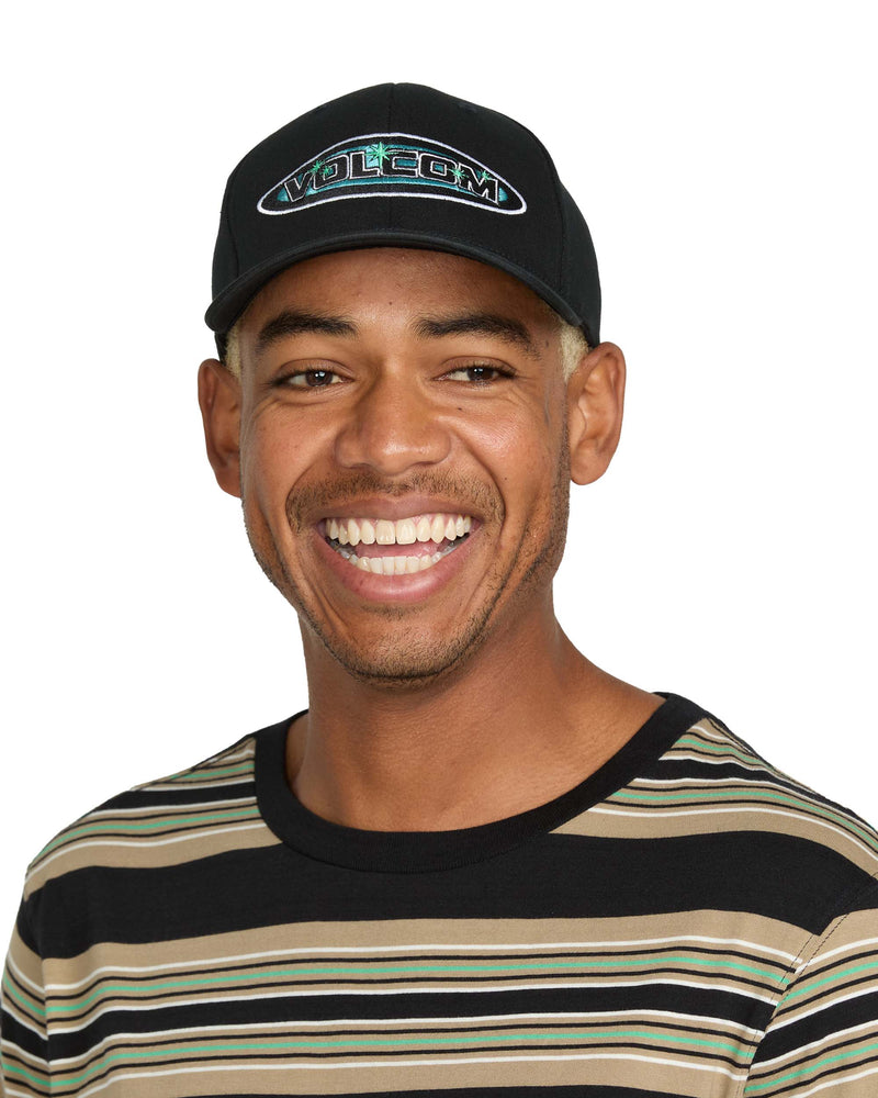 Volcom 21St Century Stone Flexfit Hat - Black - Sun Diego Boardshop
