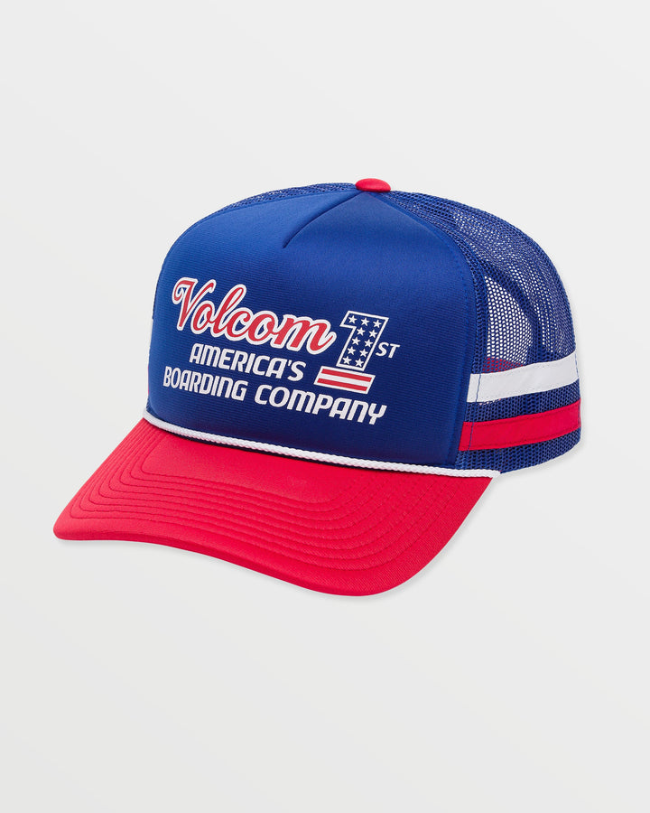 Volcom Froth Trucker Hat - Chili Red - Sun Diego Boardshop
