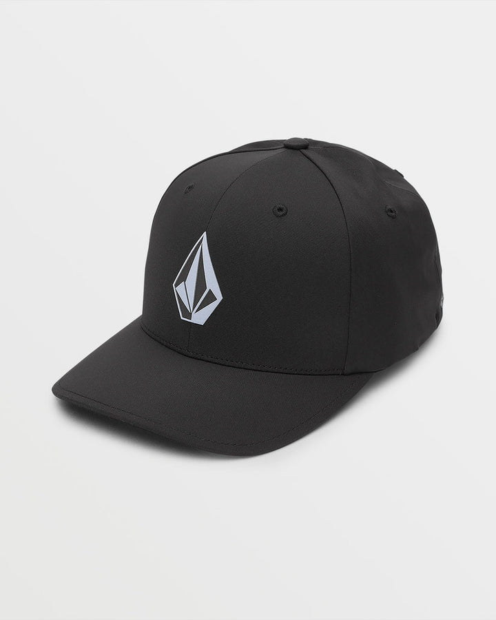 Volcom Stone Tech Flexfit Delta Hat - BLACK - Sun Diego Boardshop