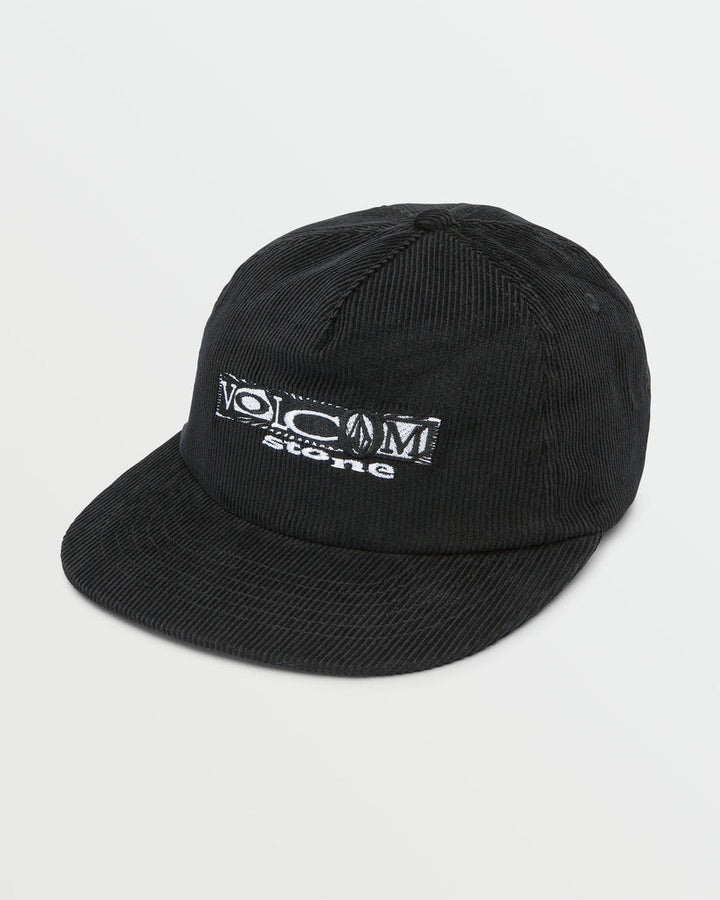 Volcom Lib Stone Legacy Adjustable Hat - BLACK - Sun Diego Boardshop