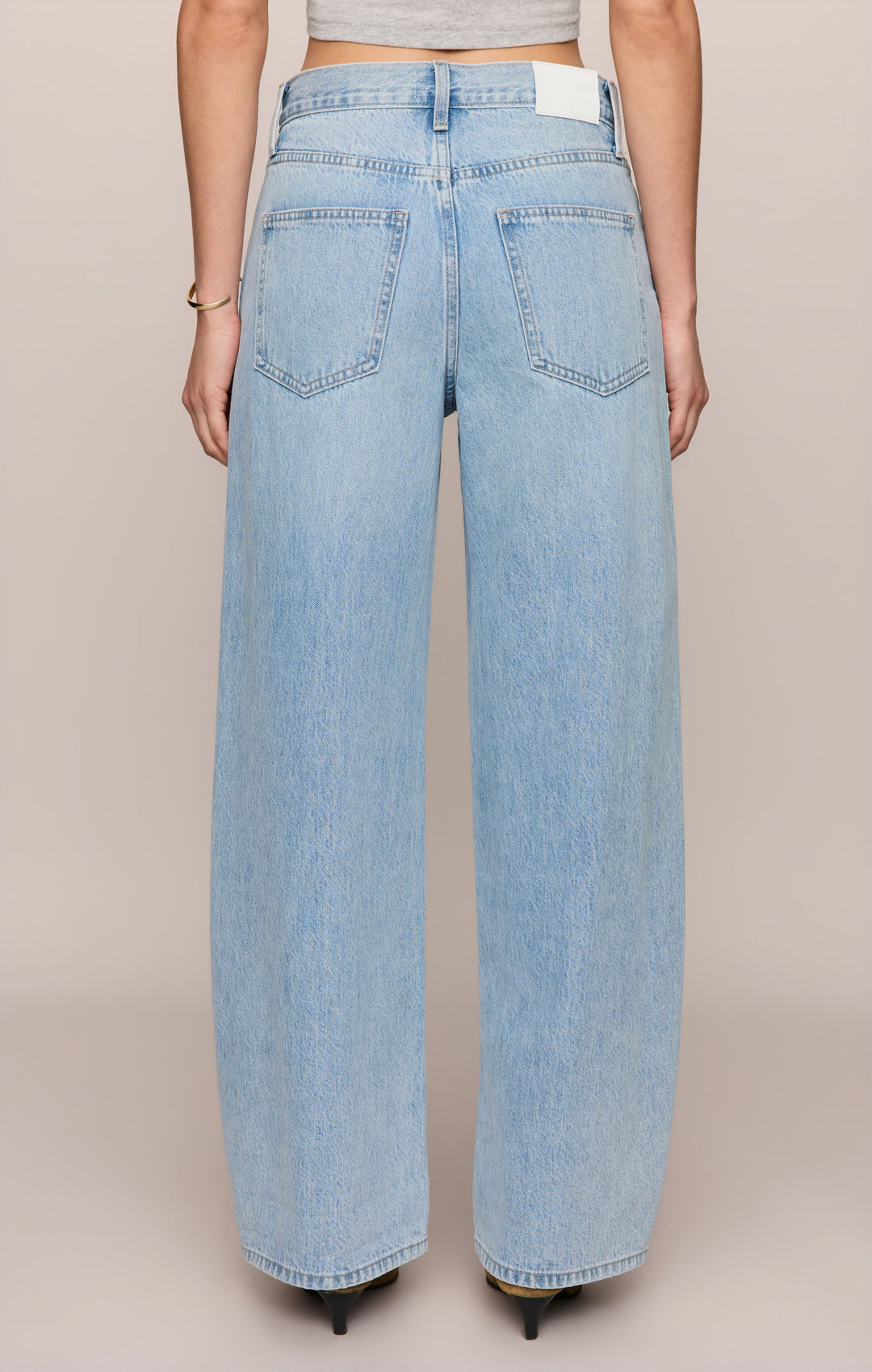 Z-Supply Women's The Show Off High-Rise Bowed Denim - Indigo Bloom - Sun Diego Boardshop