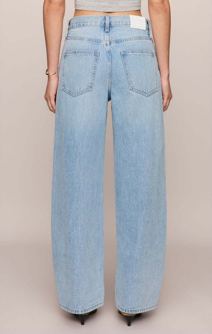 Z-Supply Women's The Show Off High-Rise Bowed Denim - Indigo Bloom - Sun Diego Boardshop
