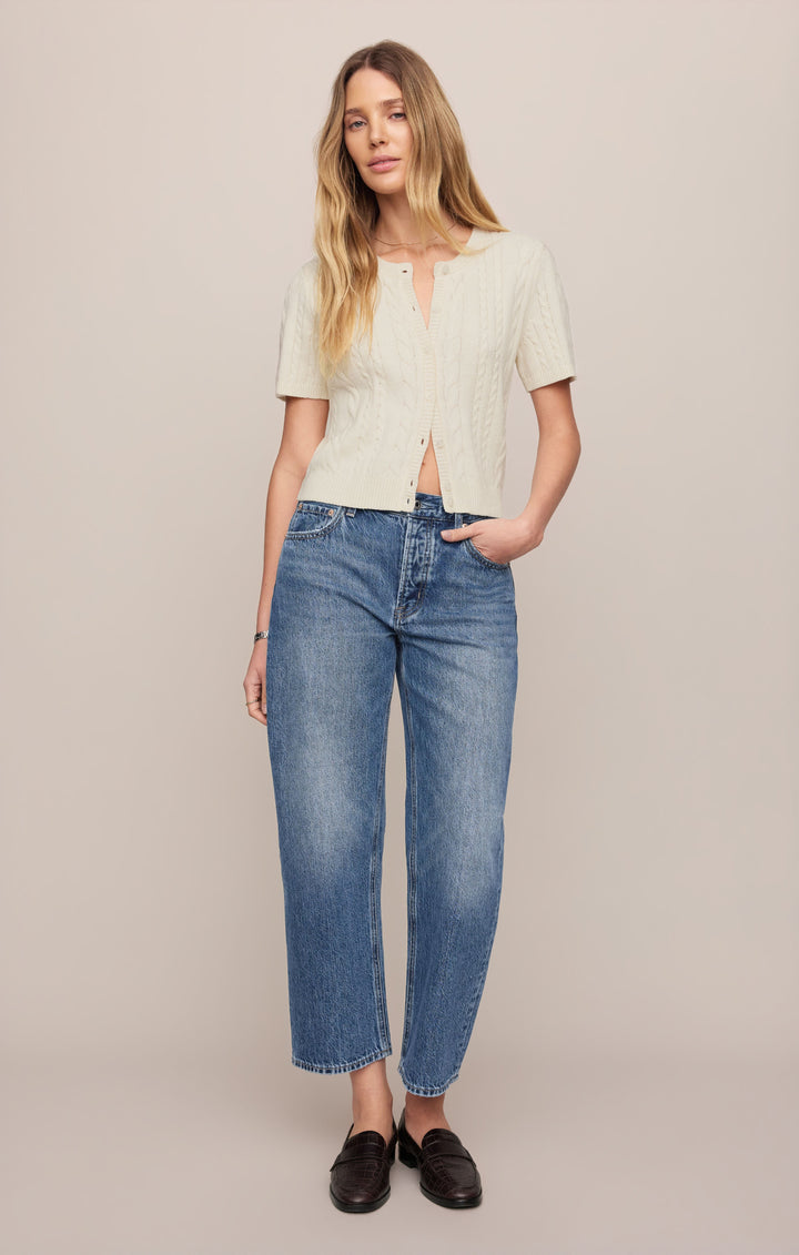 Z-Supply Women's The Off Duty Mid-Rise Bowed Ankle Denim - Breakpoint - Sun Diego Boardshop