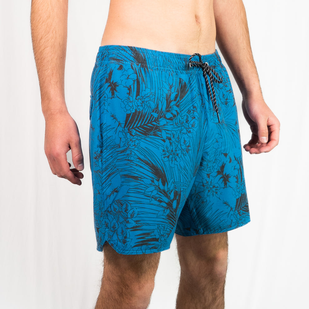 Instinct Botanical Volley - Blue - Sun Diego Boardshop