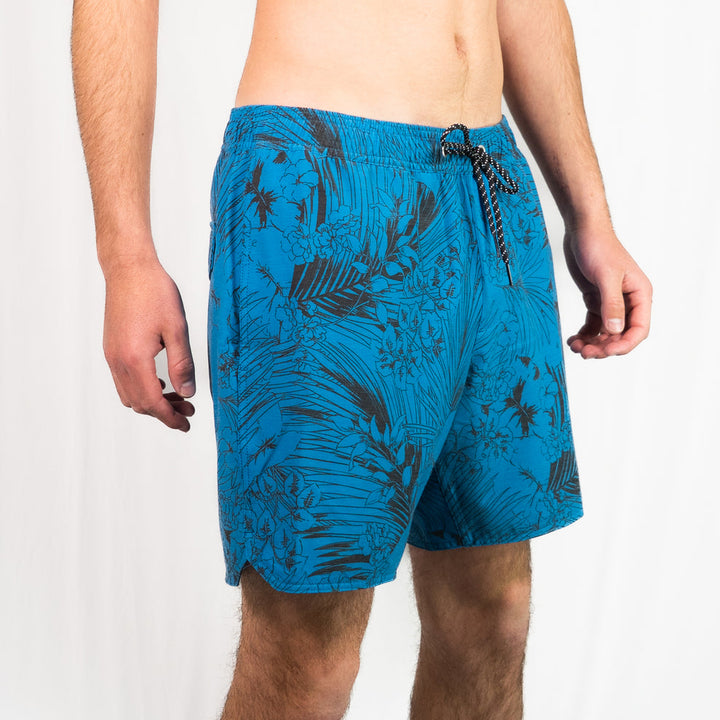 Instinct Botanical Volley - Blue - Sun Diego Boardshop