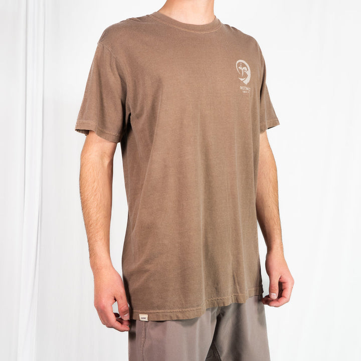 Instinct Painted Tube Rider Tee - Espresso - Sun Diego Boardshop
