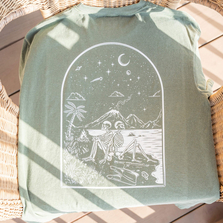 Cove Reflections Tee - Moss - Sun Diego Boardshop