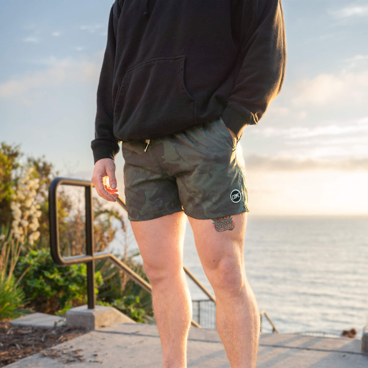 Cove Camo Shorts - Green - Sun Diego Boardshop