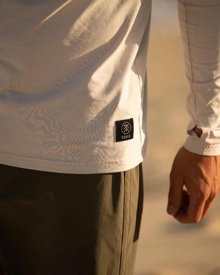 Roark Men's Venture UPF Hoodie - Off White Wwh - Sun Diego Boardshop