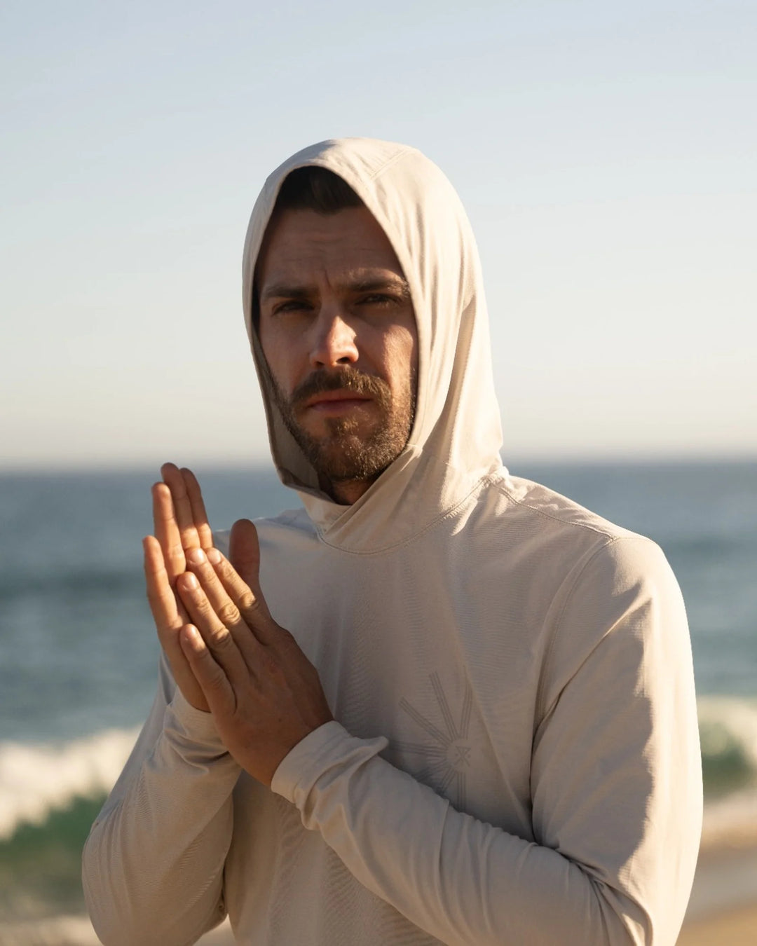 Roark Men's Venture UPF Hoodie - Off White Wwh - Sun Diego Boardshop