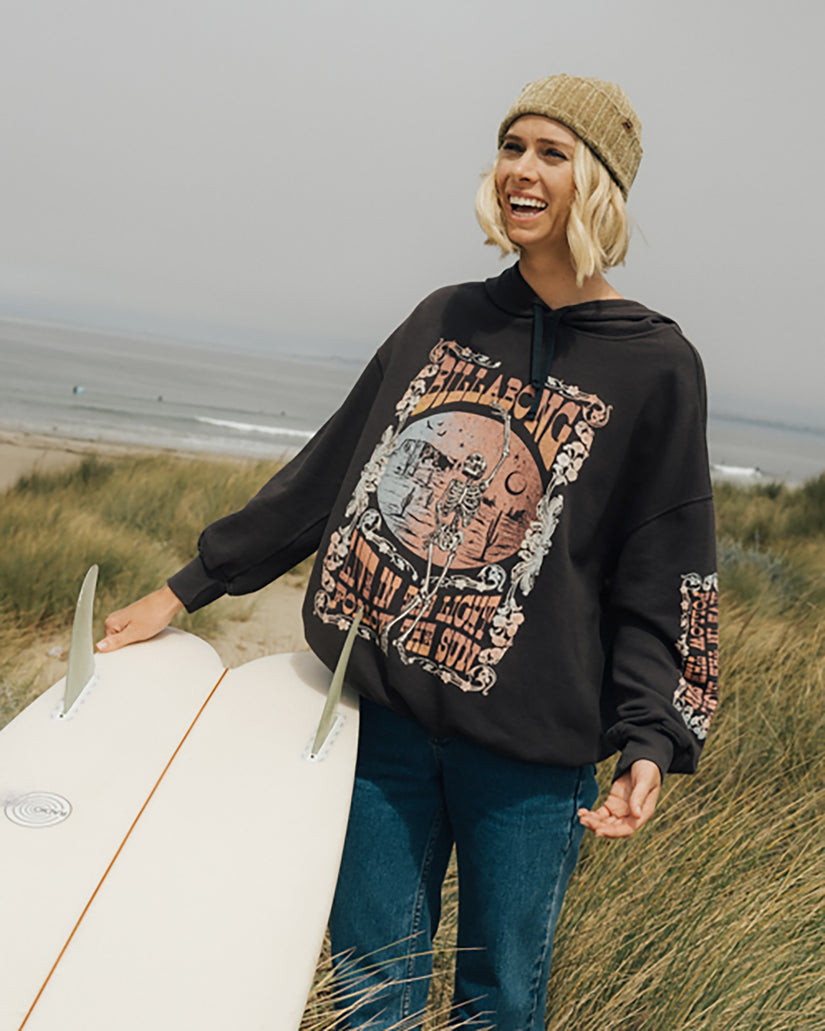 Billabong Rhythm Pullover Hoodie - BLACK SANDS - Sun Diego Boardshop