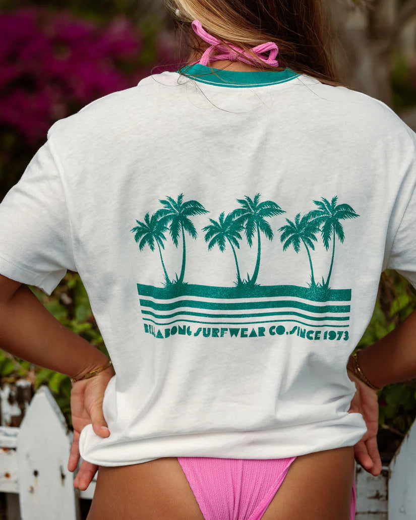 Billabong My Beach Club Short Sleeve T-Shirt - Salt Crystal - Sun Diego Boardshop