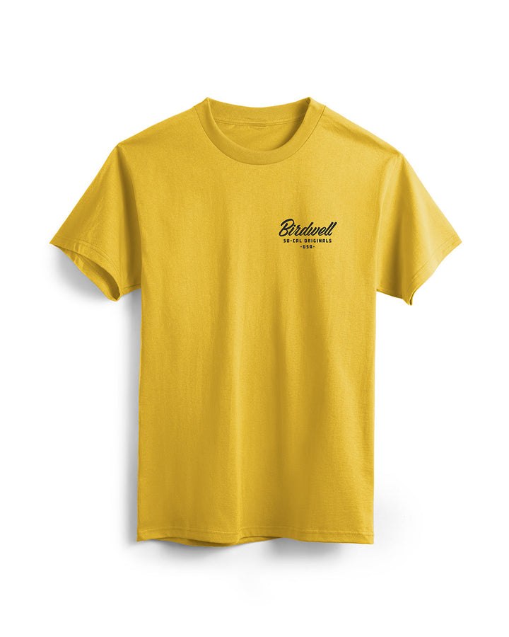 Birdwell 
DAYDREAMIN' BIRDIE T-SHIRT - GOLD - Sun Diego Boardshop