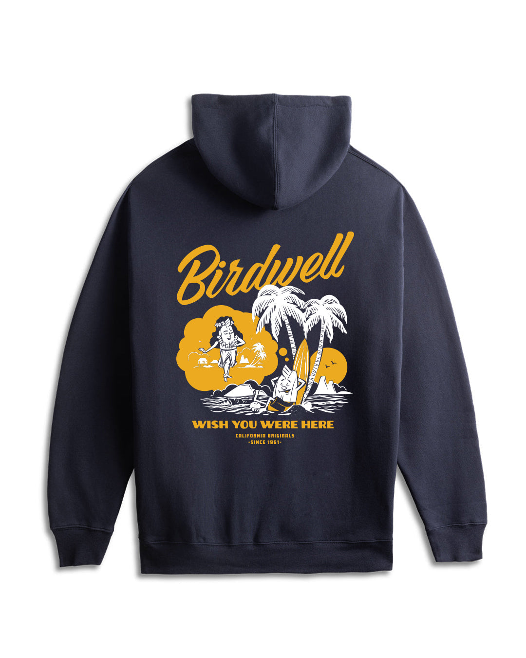 Birdwell Daydreamin' Birdie Hoodie - NAVY - Sun Diego Boardshop