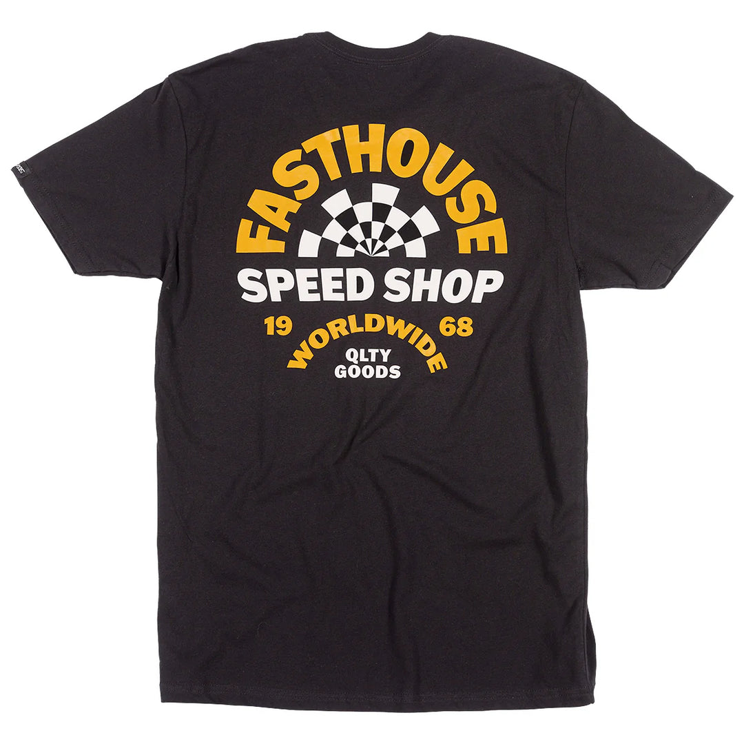 FASTHOUSE Deco Tee - BLACK - Sun Diego Boardshop