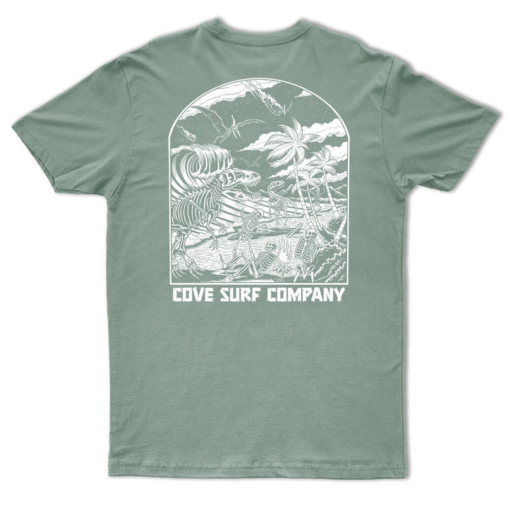 Cove Dinosaur Tee - MOSS - Sun Diego Boardshop