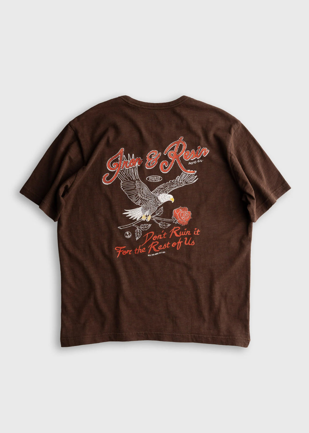 Iron & Resin Men's Don't Ruin It Tee - Brown