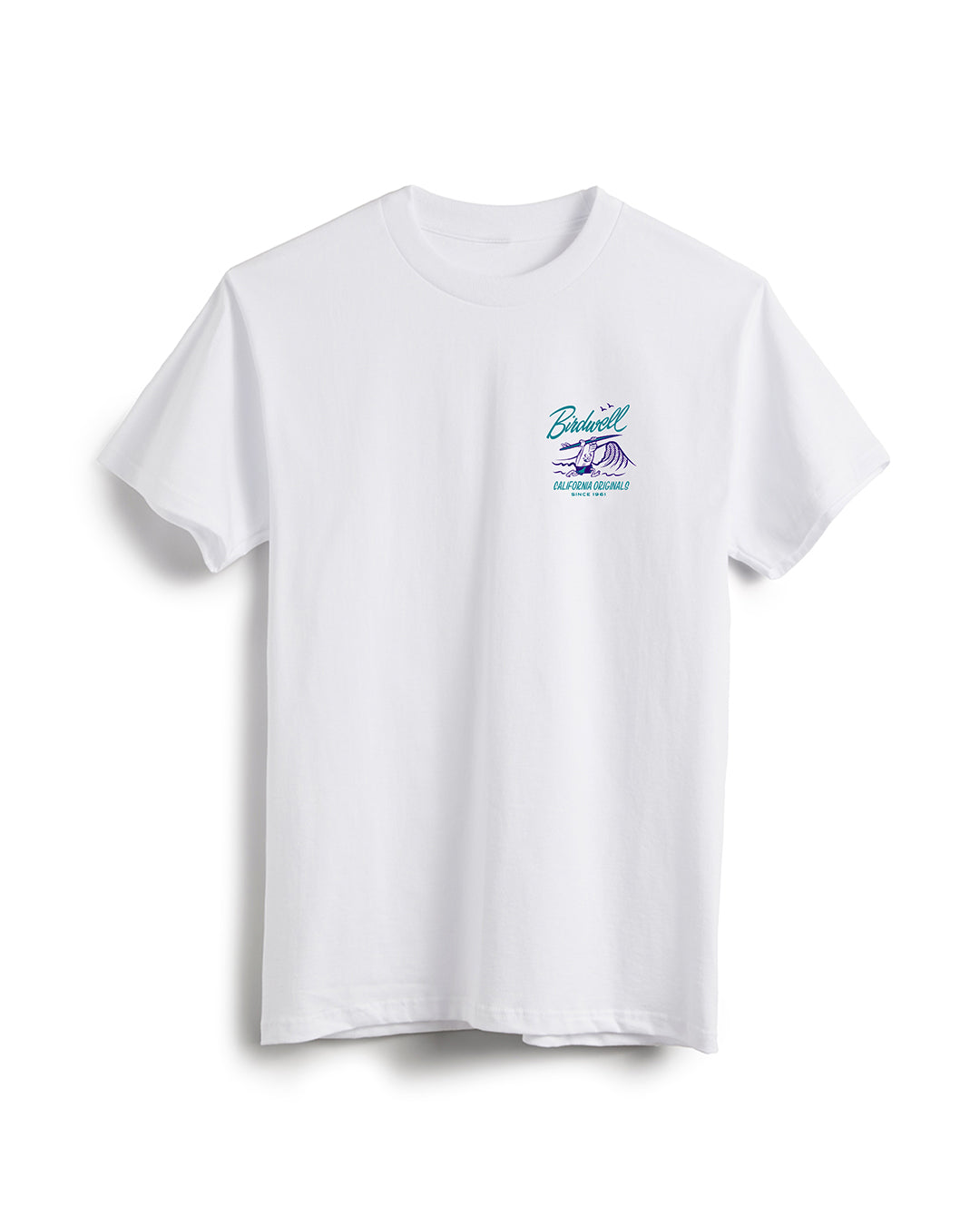 Birdwell Drop In T-Shirt - White - Sun Diego Boardshop
