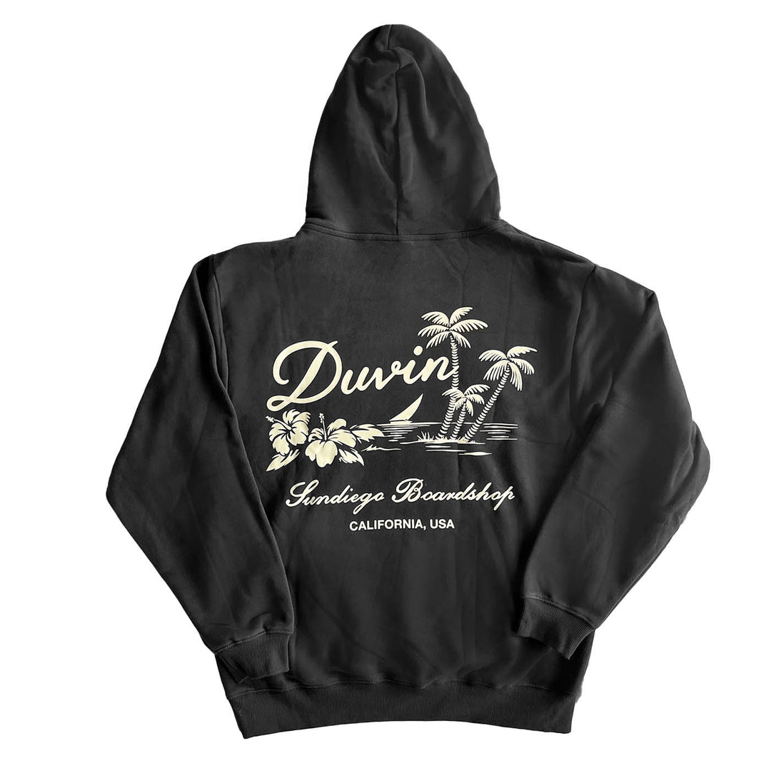 Duvin Sundiego X Duvin Oasis Hoodie - Black - Sun Diego Boardshop