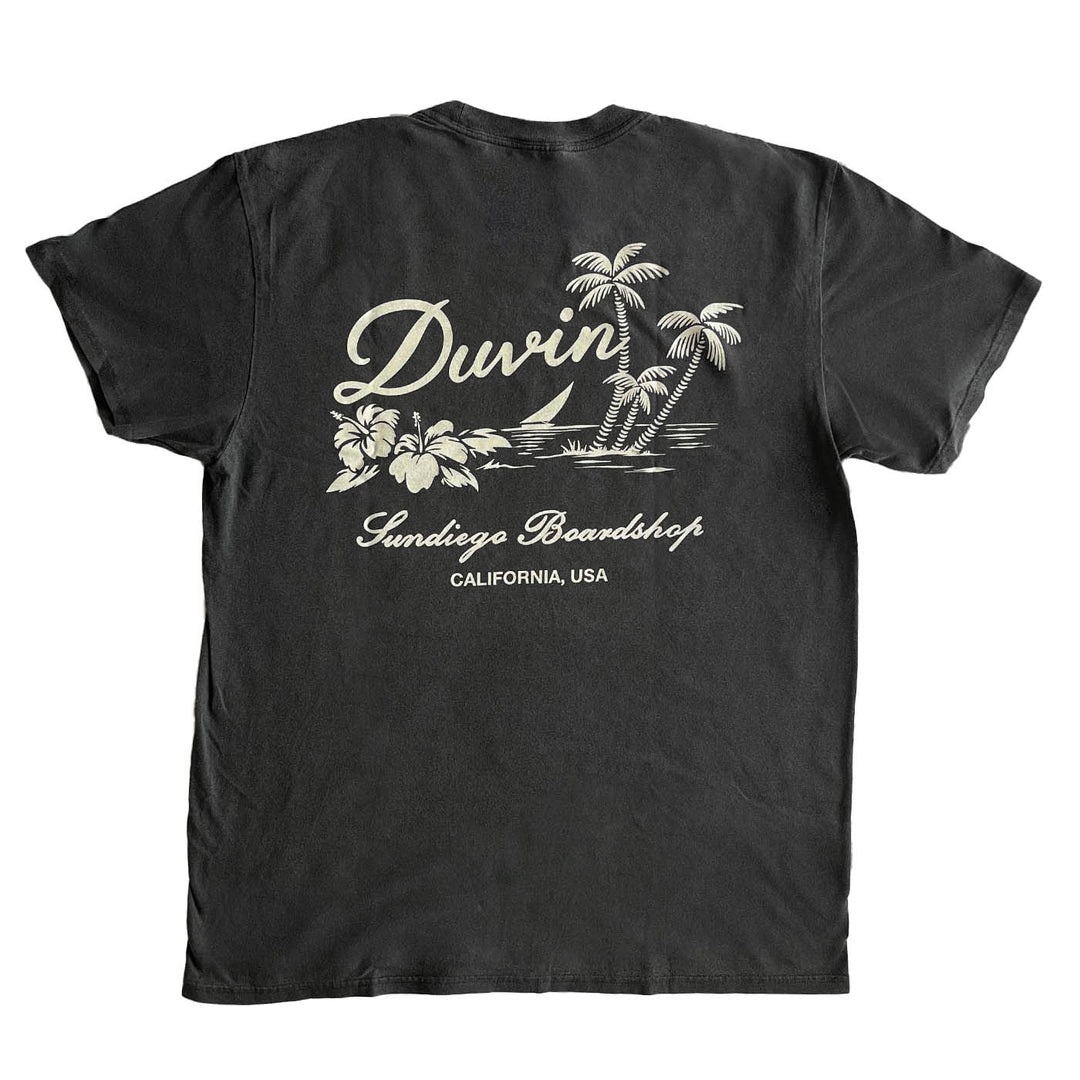 Duvin Sundiego X Duvin Oasis Tee - Black - Sun Diego Boardshop