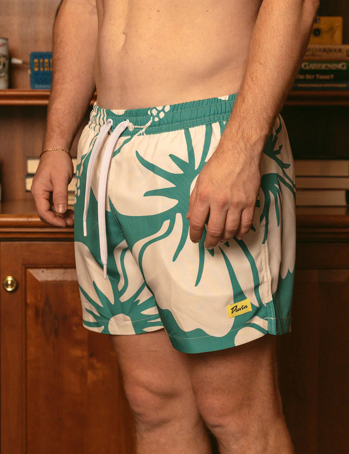 Duvin Paradise Swim Short - Teal - Sun Diego Boardshop