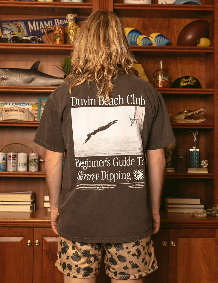 Duvin Men's Skinny Dippin Tee - Black - Sun Diego Boardshop