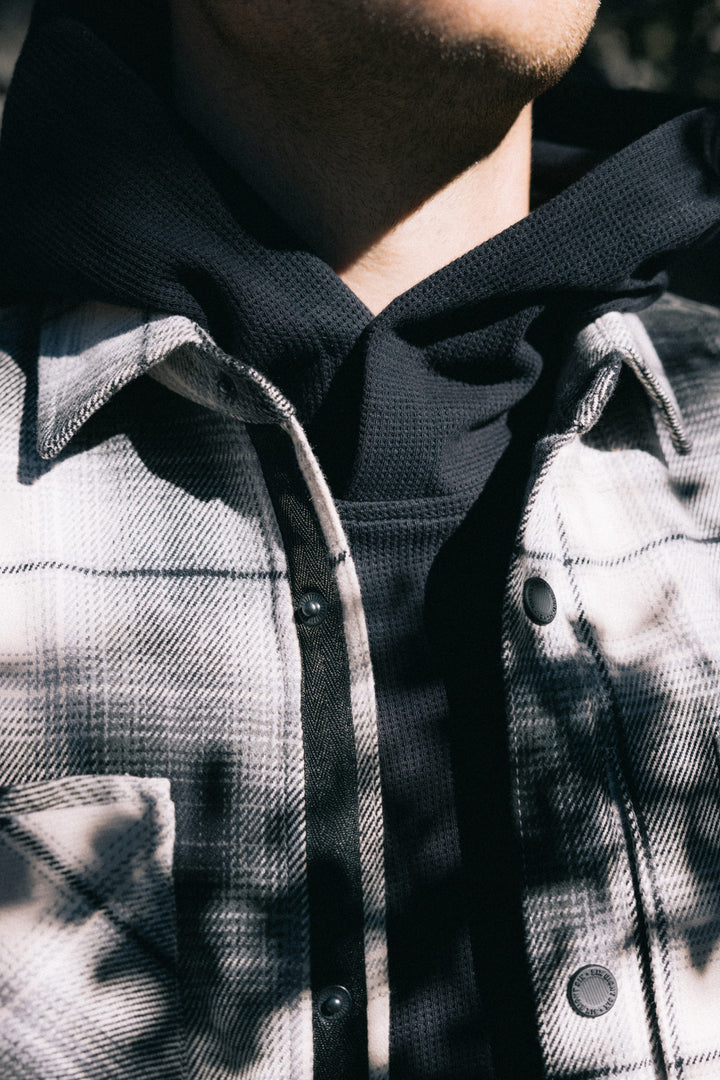 686 Men's Heat Grid Flannel - Limestone - Sun Diego Boardshop