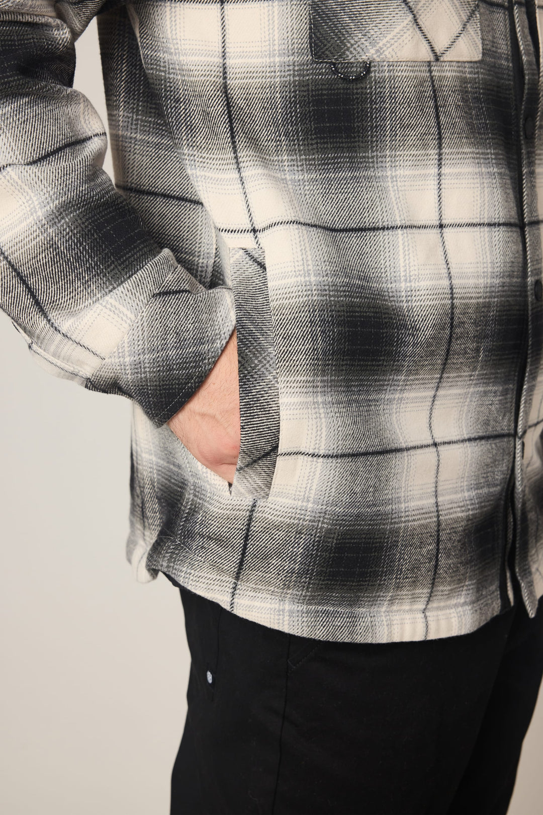 686 Men's Heat Grid Flannel - Limestone - Sun Diego Boardshop