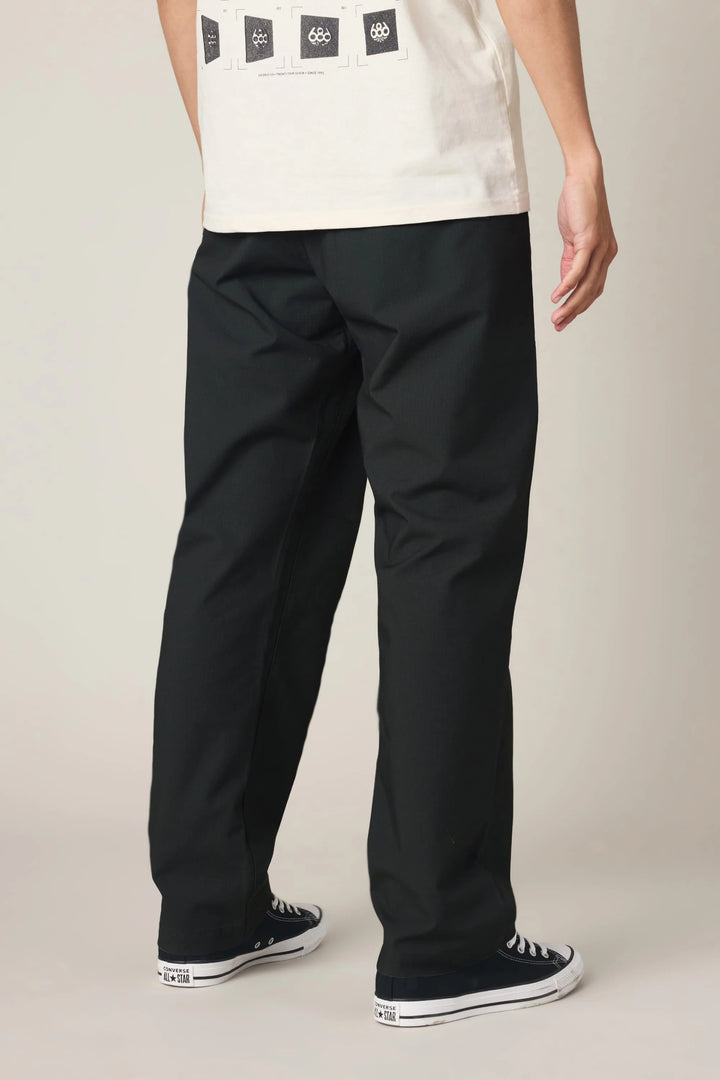 686 Men's Free Loader Loose Fit Pant - Black - Sun Diego Boardshop