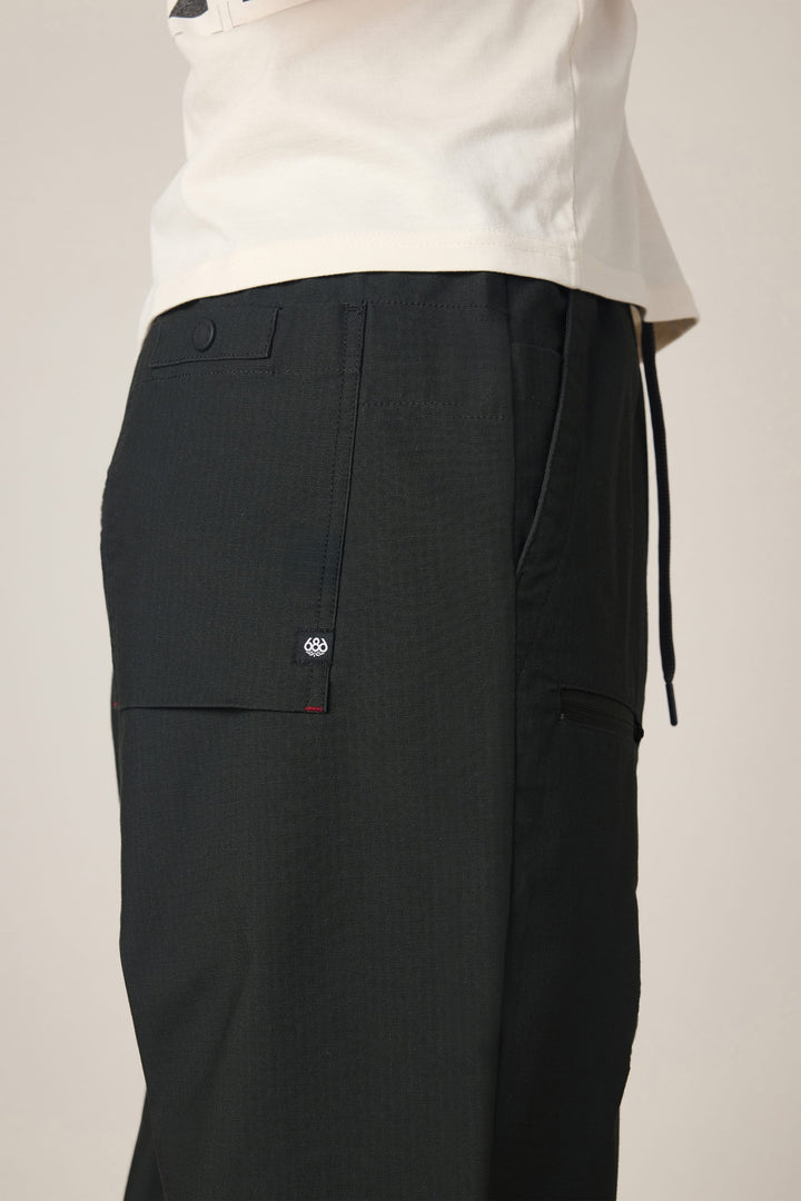 686 Men's Free Loader Loose Fit Pant - Black - Sun Diego Boardshop