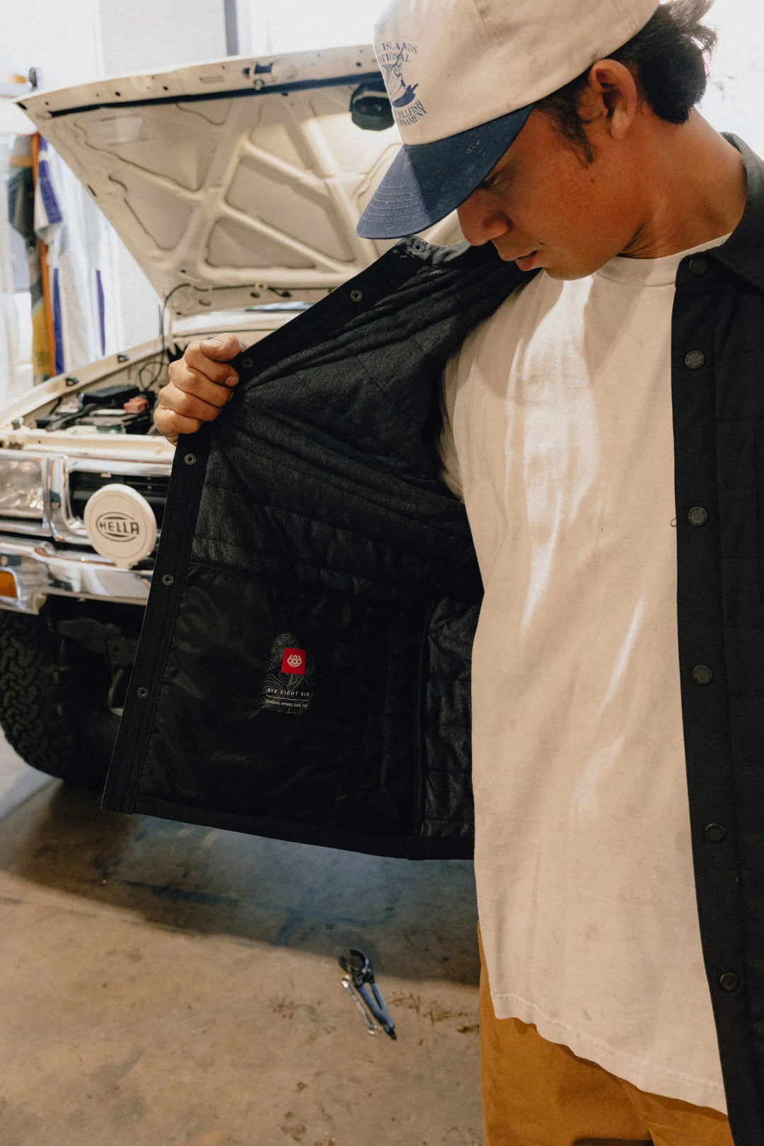 686 Men's Thermaldry Insulated Shacket - Black - Sun Diego Boardshop