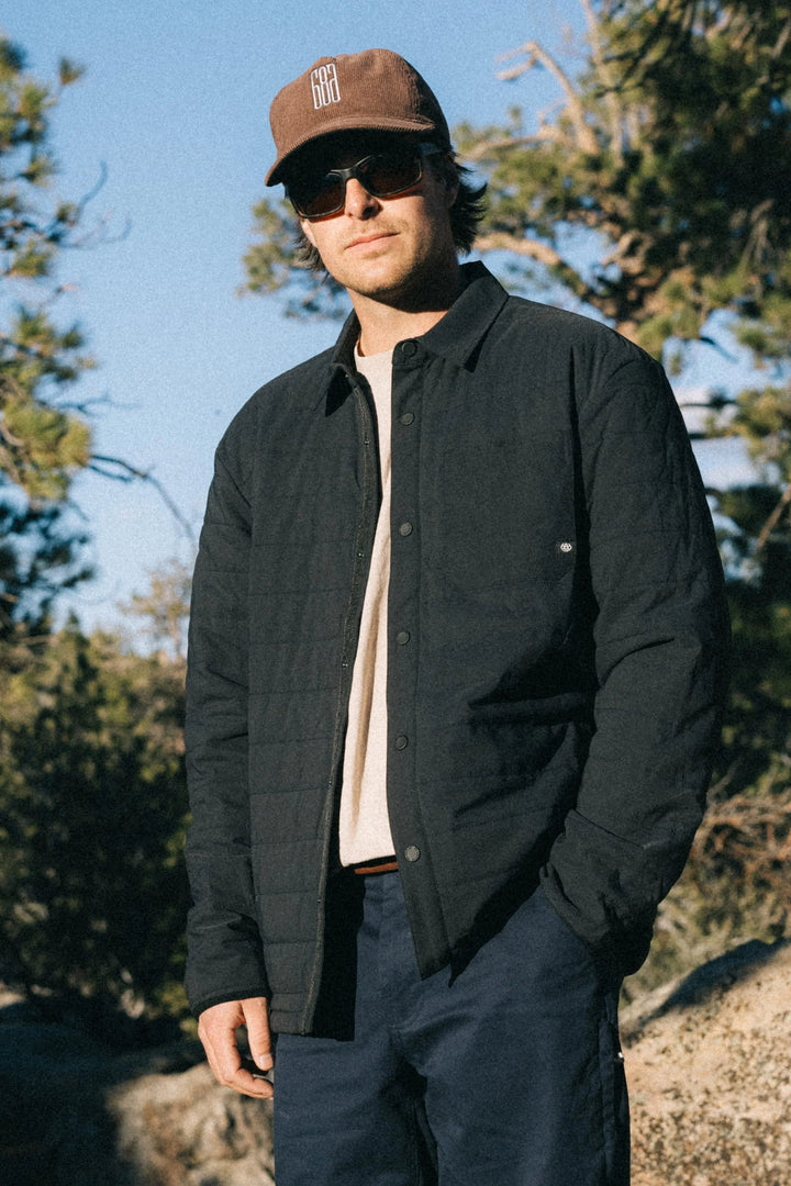 686 Men's Thermaldry Insulated Shacket - Black - Sun Diego Boardshop