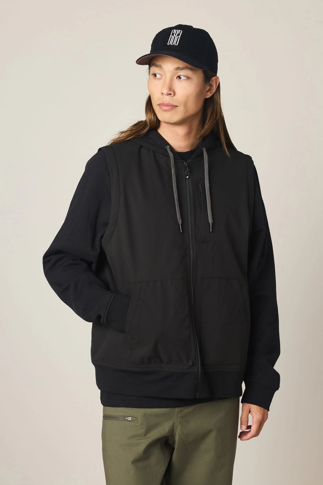 686 Men's Merge Quilted Hoody - Black - Sun Diego Boardshop
