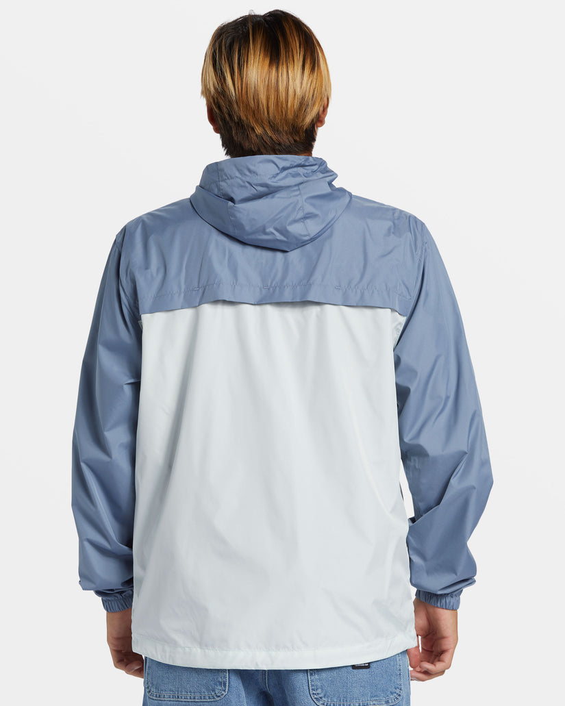 Quiksilver Overcast Windbreaker - FLINT STONE - Sun Diego Boardshop