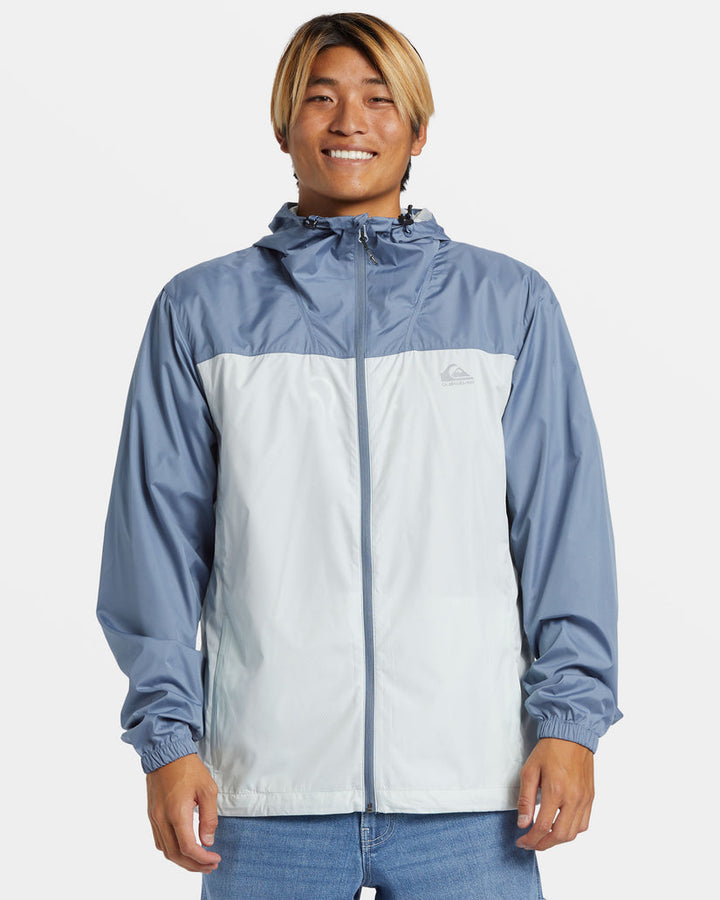 Quiksilver Overcast Windbreaker - FLINT STONE - Sun Diego Boardshop