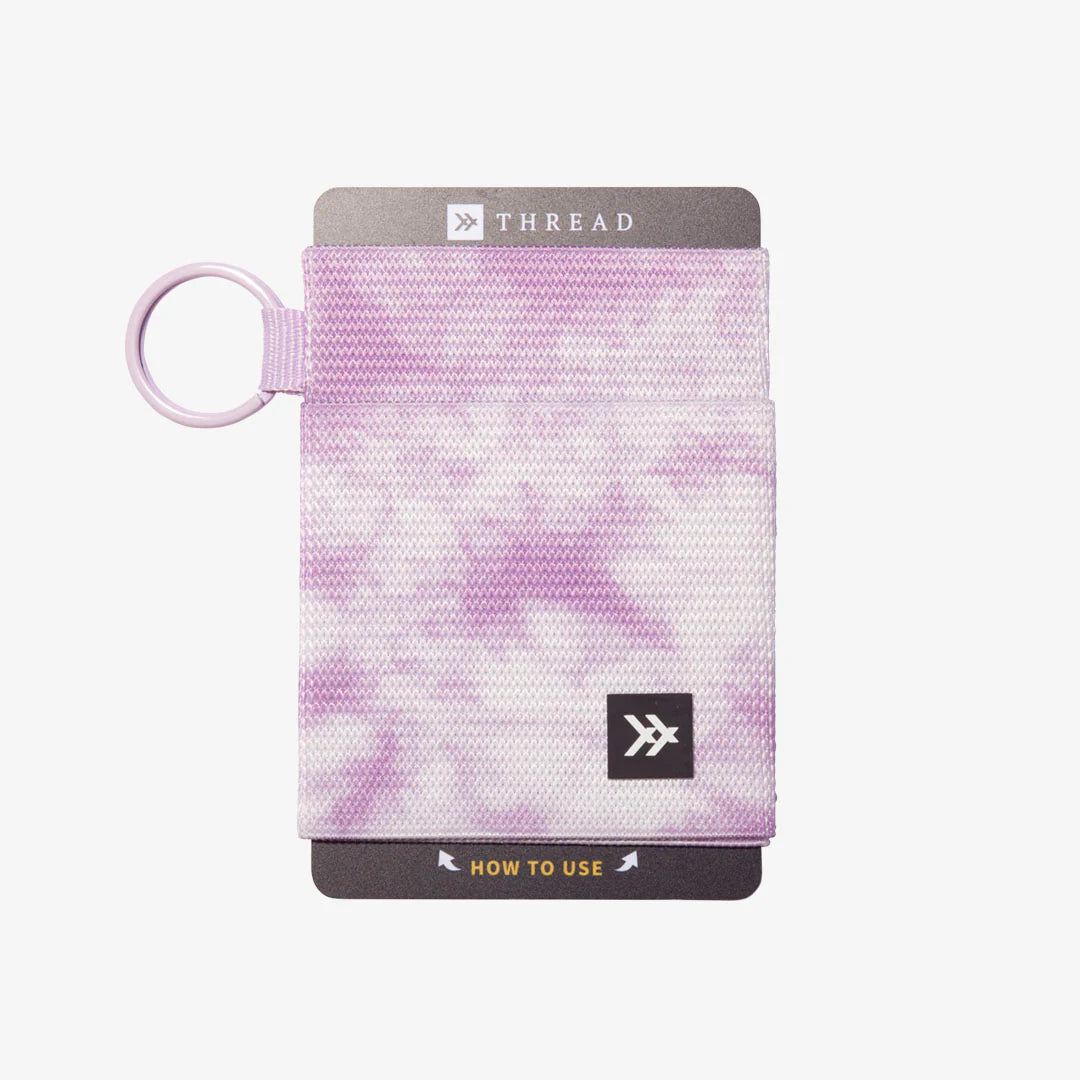 Thread haze lavender elastic wallet  - Haze Lavender - Sun Diego Boardshop