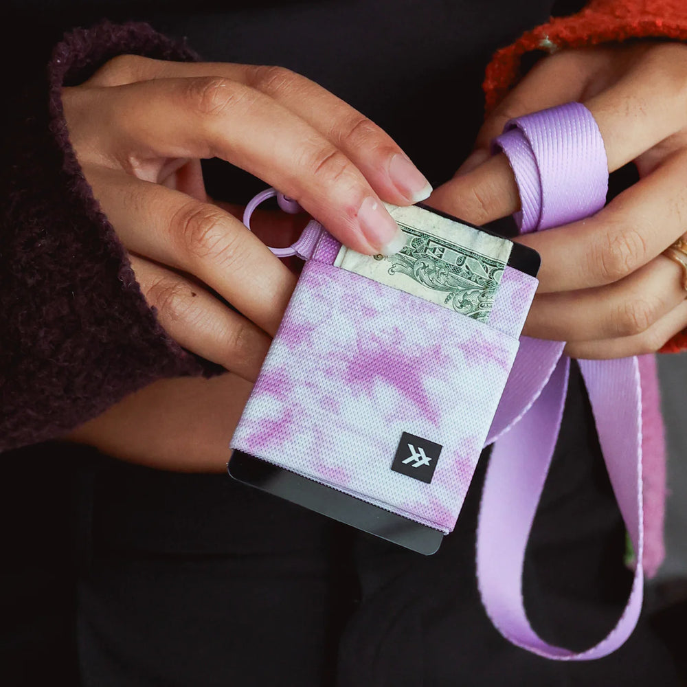 Thread haze lavender elastic wallet  - Haze Lavender - Sun Diego Boardshop