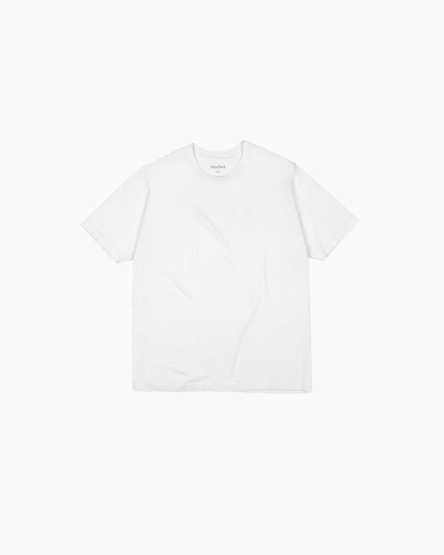 Tenore Embroidered Logo Tee - WHITE - Sun Diego Boardshop