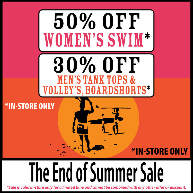 Sun Diego End Of Summer Sale