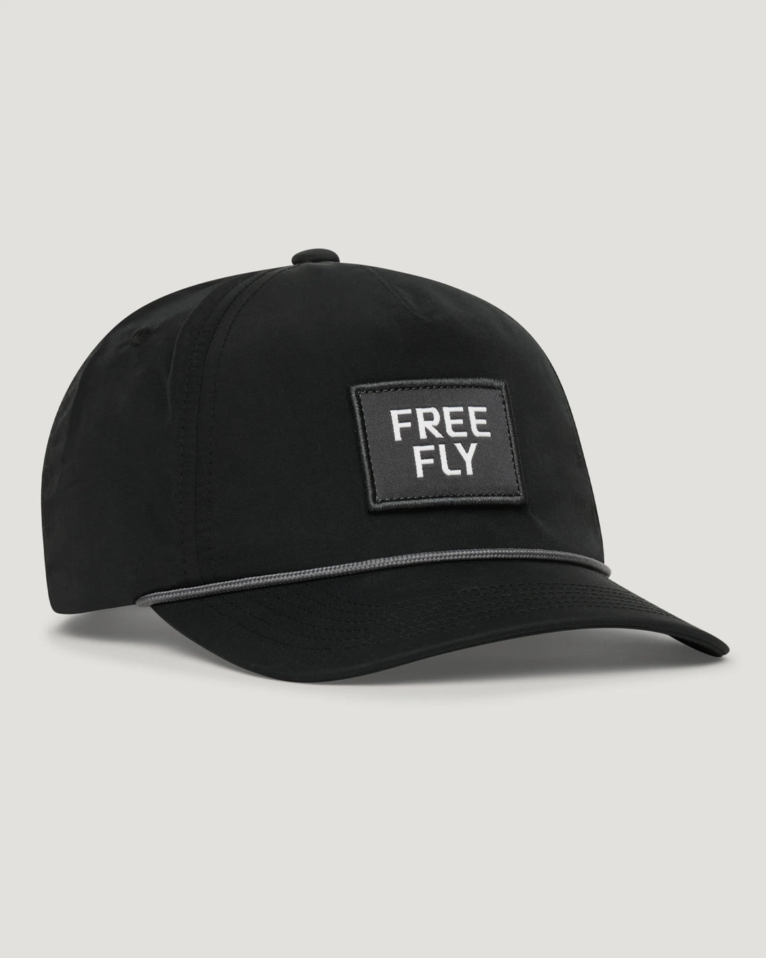 Free Fly Men's Logo Performance Hat - Black - Sun Diego Boardshop