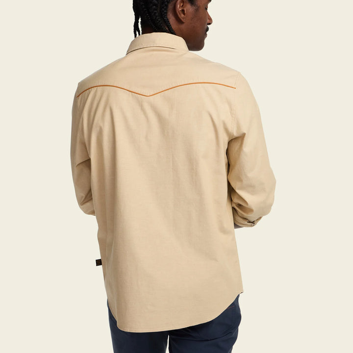 Howler Bros Crosscut Deluxe Snapshirt - El Sol: Gold
