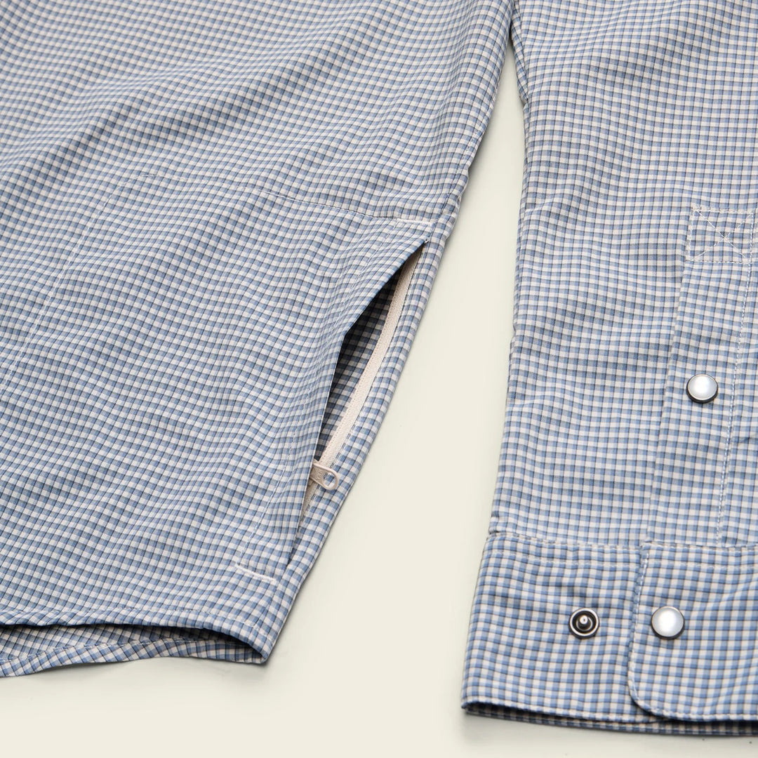 Howler Bros H Bar B Tech Longsleeve - Wild Rag: Blue Mirage