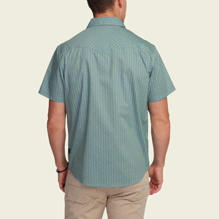 Howler Bros H Bar B Snapshirt - Power Lines: Smoke Blue