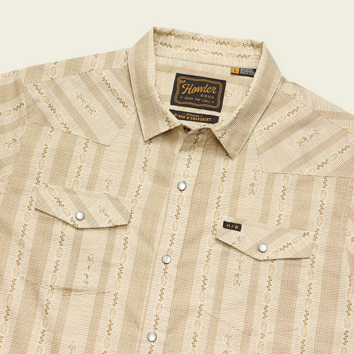 Howler Bros H Bar B Snapshirt - Prairie Garland: Dust