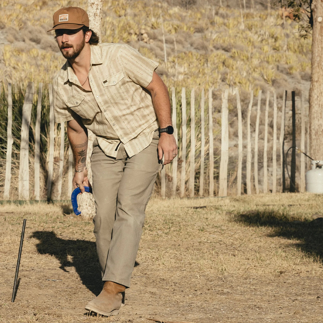 Howler Bros H Bar B Snapshirt - Prairie Garland: Dust